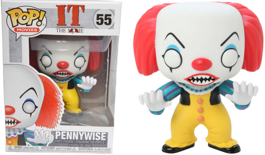 FUNKO POP! Vinyl Movies RARE IT The Movie #55 Pennywise (1990) [VAULTED]