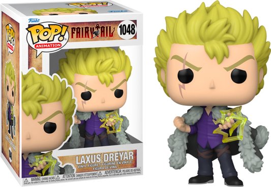 FUNKO POP! Vinyl Animation RARE Fairy Tail #1048 Laxus Dreyar [VAULTED]