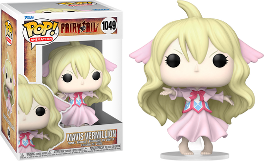 FUNKO POP! Vinyl Animation RARE Fairy Tail #1049 Mavis Vermillion [VAULTED]