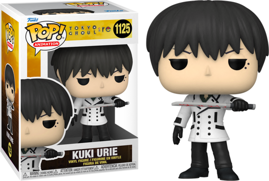 FUNKO POP! Vinyl Animation RARE Tokyo Ghoul #1125 Kuki Urie [VAULTED]