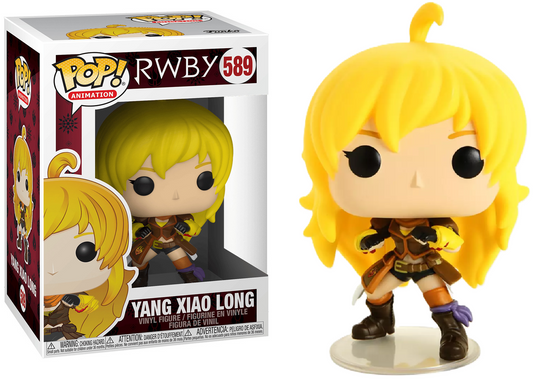 FUNKO POP! Vinyl Animation RARE RWBY #589 Yang Xiao Long [VAULTED]