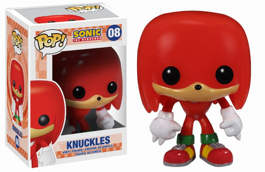 FUNKO POP! Vinyl RARE Sonic The Hedgehog #08 Knuckles [VAULTED]