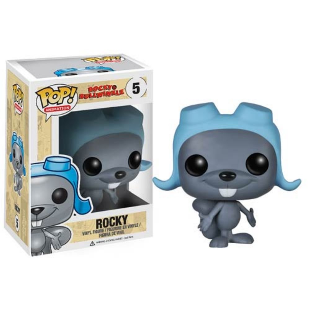 FUNKO POP! Vinyl Animation RARE Rocky & Bullwinkle #5 Rocky [VAULTED]