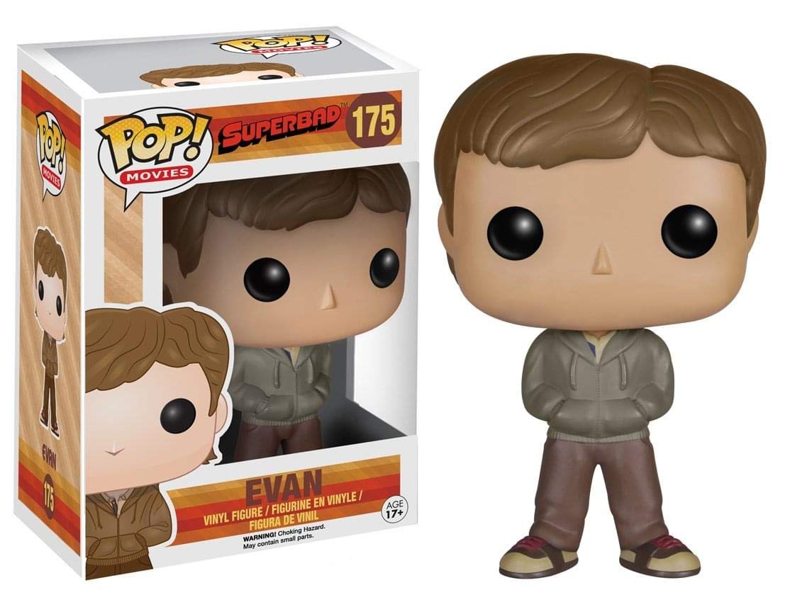 FUNKO POP! Vinyl Movies RARE Superbad #175 Evan [VAULTED]