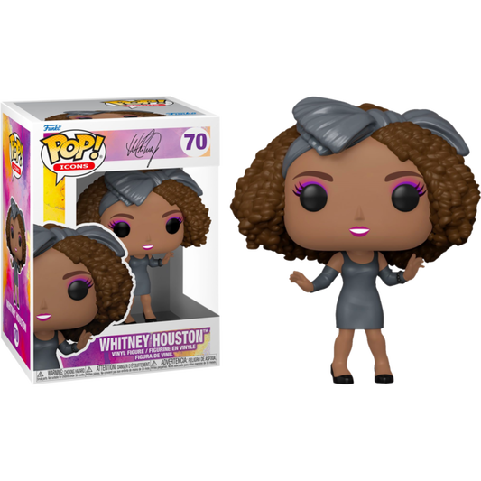 FUNKO POP! Vinyl Icons RARE Whitney #70 Whitney Houston [VAULTED]