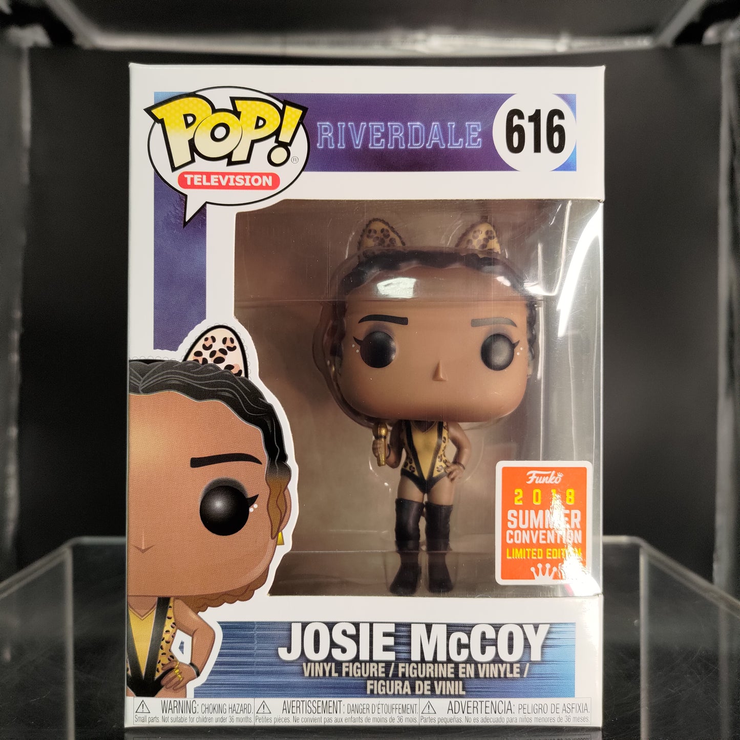 FUNKO POP! Vinyl Television RARE Riverdale #616 Josie McCoy [Summer Covention] [VAULTED]