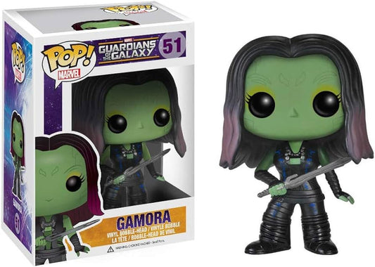 FUNKO POP! Vinyl Bobble-Head Marvel RARE Guardians of the Galaxy #51 Gamora [VAULTED]