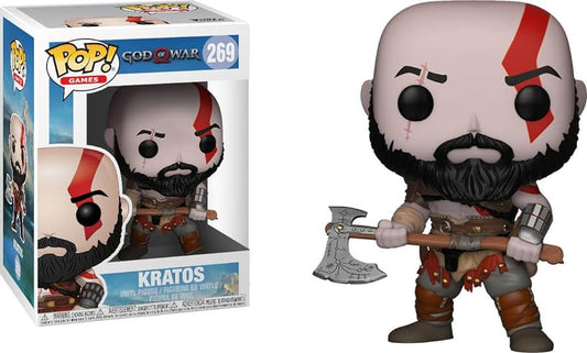 FUNKO POP! Vinyl Games RARE God of War #269 Kratos (Axe) [VAULTED]