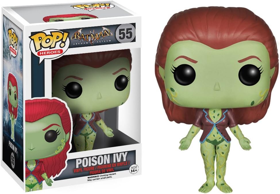 FUNKO POP! Vinyl Heroes RARE Batman Arkham Asylum #55 Poison Ivy (Batman: Arkham Asylum) [VAULTED]