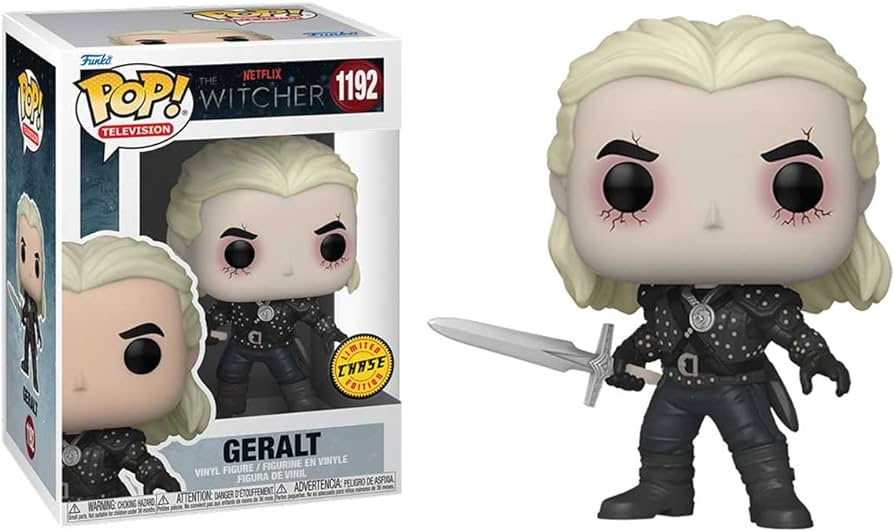 FUNKO POP! Vinyl Television RARE Witcher #1192 Geralt (Witcher Potion) [Chase] [VAULTED]