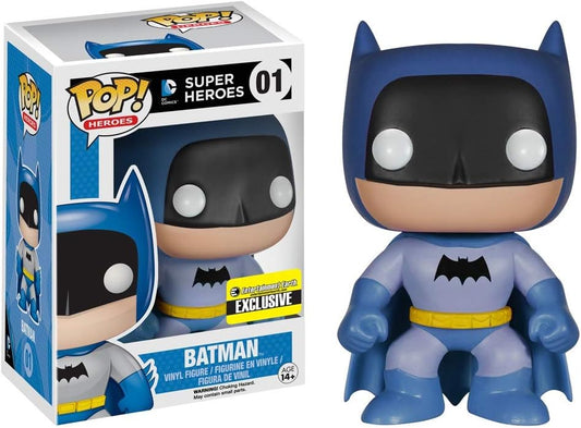 FUNKO POP! Vinyl Heroes RARE DC Super Heroes #01 Batman (Rainbow - Blue) [Entertainment Earth (Stickerless)] [VAULTED]