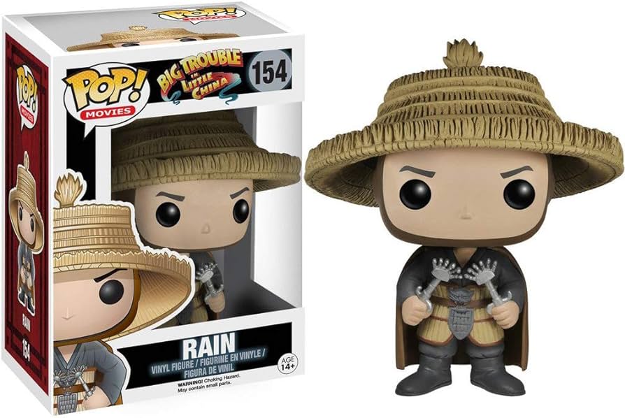 FUNKO POP! Vinyl Movies RARE Big Trouble in Little China #154 Rain [VAULTED]