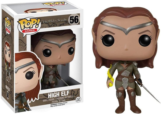 FUNKO POP! Vinyl Games RARE The Elder Scrolls #56 High Elf [VAULTED]