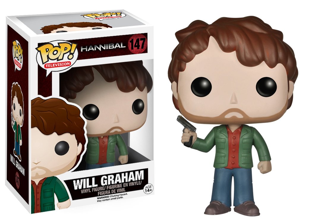 FUNKO POP! Vinyl Television RARE Hannibal #147 Will Graham (Straight Jacket) [VAULTED]