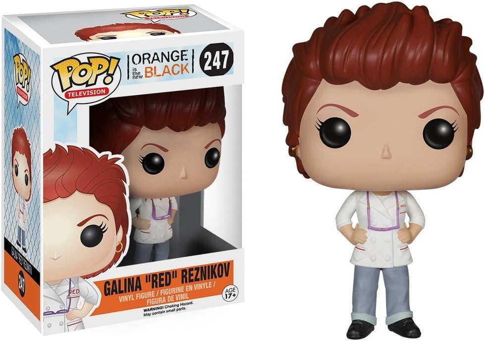 FUNKO POP! Vinyl Television RARE Orange Is The New Black #247 Galina "Red" Reznikov [VAULTED]