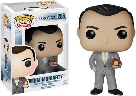 FUNKO POP! Vinyl Television RARE Sherlock #286 Jim Moriarty [VAULTED]