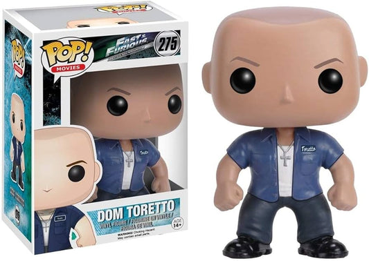 FUNKO POP! Vinyl Movies RARE Fast & Furious #275 Dom Toretto [VAULTED]