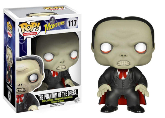 FUNKO POP! Vinyl Movies RARE Monsters #117 The Phantom of the Opera [VAULTED]