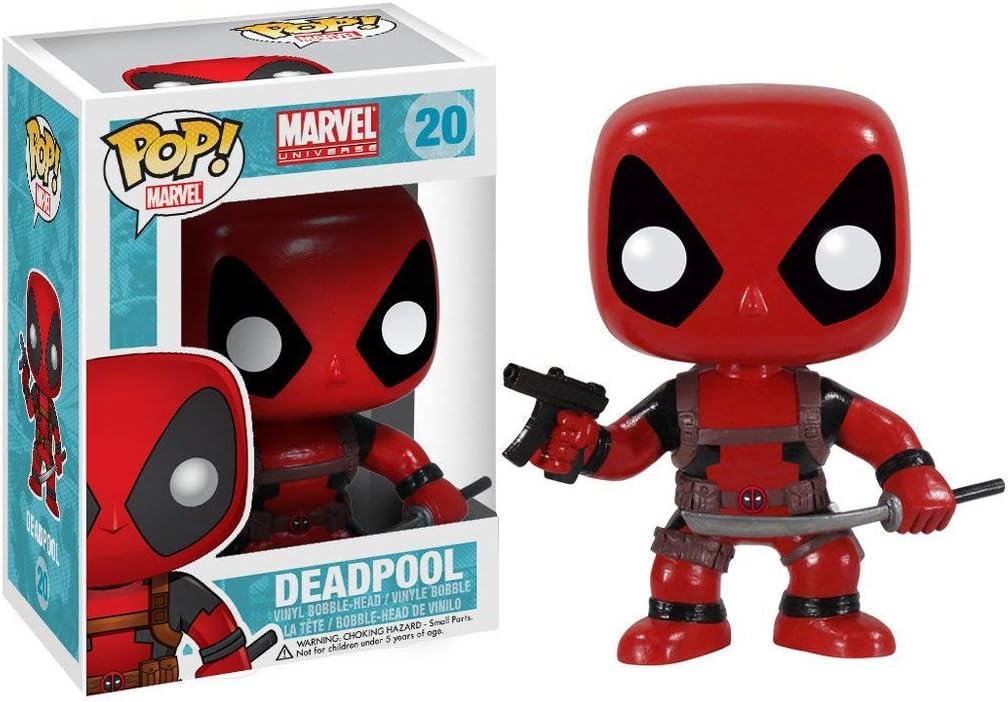 FUNKO POP! Vinyl Marvel RARE Marvel Universe #20 Deadpool (Red) [VAULTED]