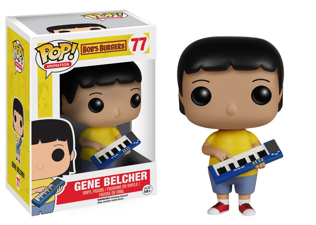 FUNKO POP! Vinyl Animation RARE Bob's Burgers #77 Gene Belcher [VAULTED]