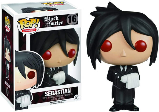 FUNKO POP! Vinyl Animation RARE Black Butler #16 Sebastian [VAULTED]