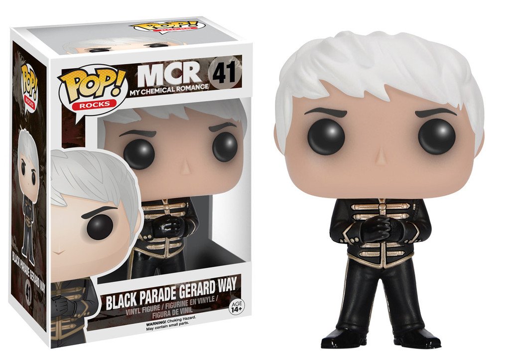 FUNKO POP! Vinyl Rocks RARE MCR #41 Gerard Way (Black Parade) [Standard | 1st Release] [VAULTED]