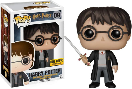 FUNKO POP! Vinyl Harry Potter RARE #09 Harry Potter (Sword) [Hot Topic (Stickerless)] [VAULTED]