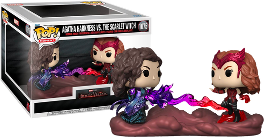 FUNKO POP! Vinyl Moment RARE WandaVision #1075 Agatha Harkness vs. The Scarlet Witch [Funko Special Edition][VAULTED]