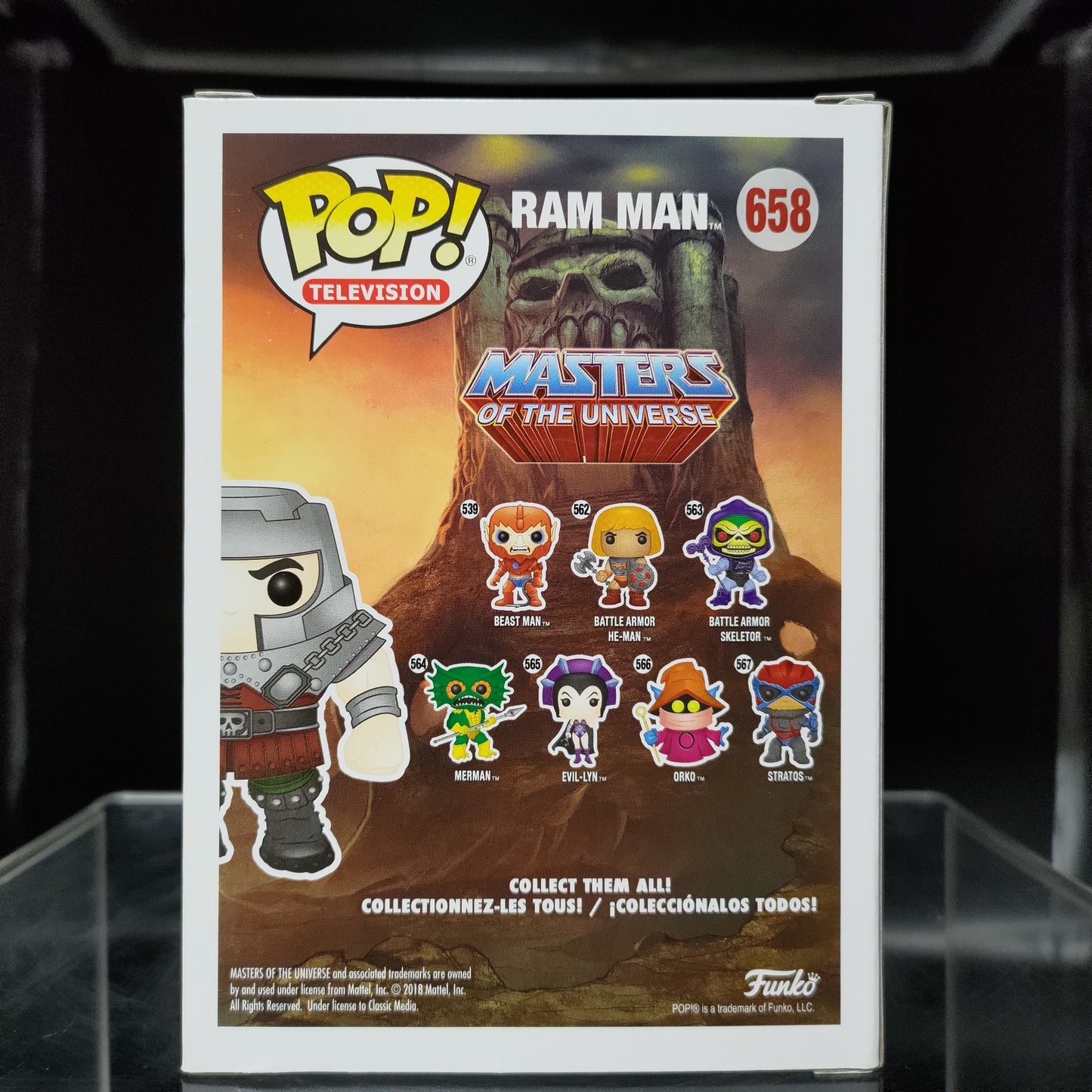 FUNKO POP! Vinyl Television RARE Masters of the Universe #658 Ram Man [Summer Convention] [VAULTED]