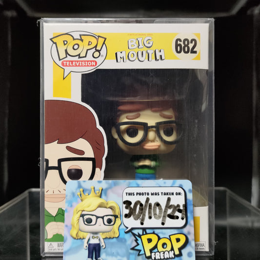 FUNKO POP! Vinyl Television RARE Big Mouth #682 Andrew (Big Mouth) [VAULTED]