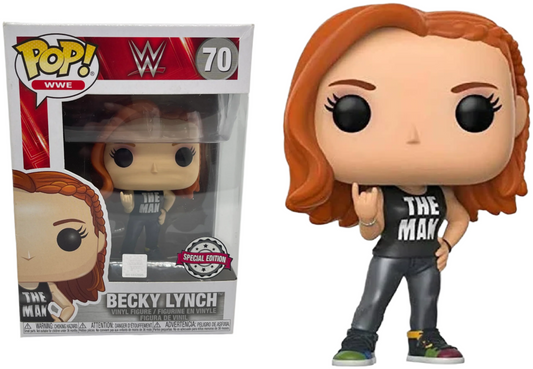 FUNKO POP! Vinyl WWE RARE #70 Becky Lynch [Funko Special Edition] [VAULTED]