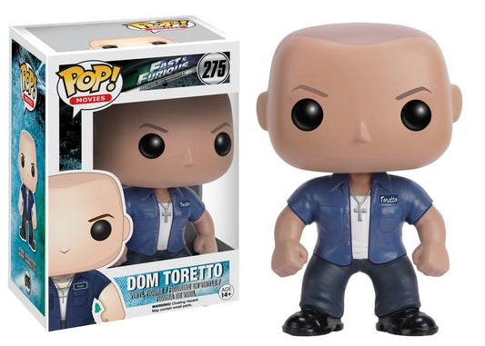 FUNKO POP! Vinyl Movies RARE Fast & Furious #275 Dom Toretto [VAULTED]