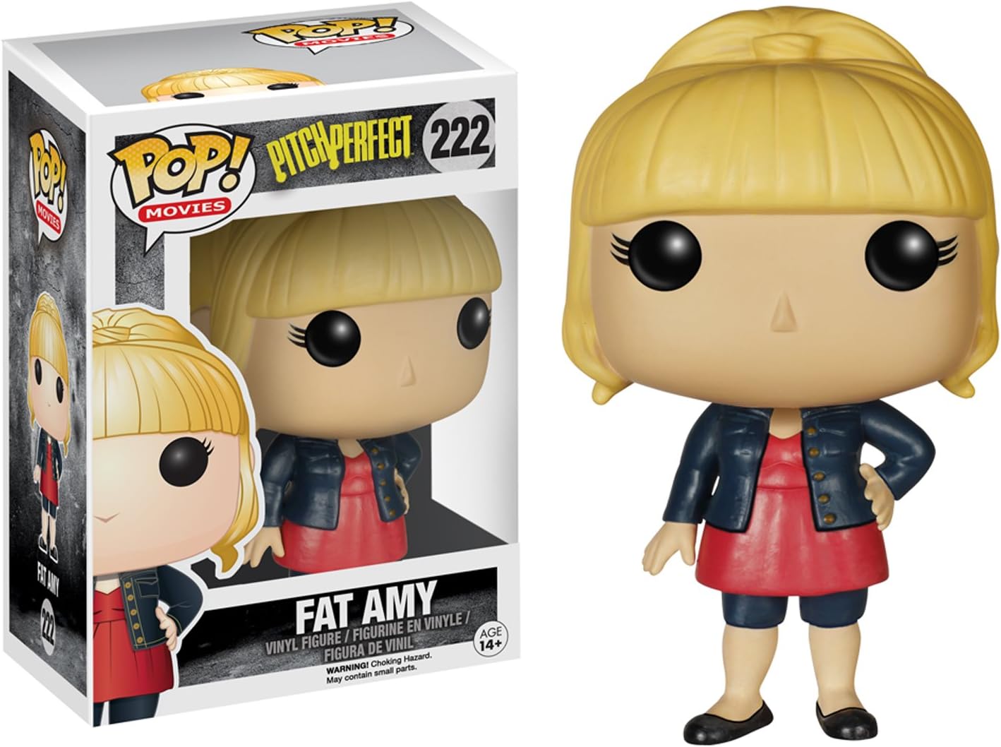 FUNKO POP! Vinyl Movies RARE Pitch Perfect #222 Fat Amy [VAULTED ...