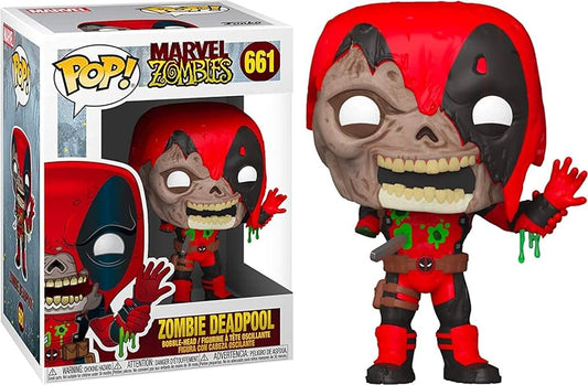 FUNKO POP! Bobble-Head Marvel RARE Marvel Zombies #661 Zombie Deadpool [VAULTED]