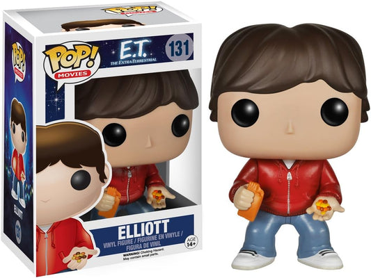 FUNKO POP! Vinyl Movies RARE E.T. The Extra Terrestrial #131 Elliott [VAULTED]