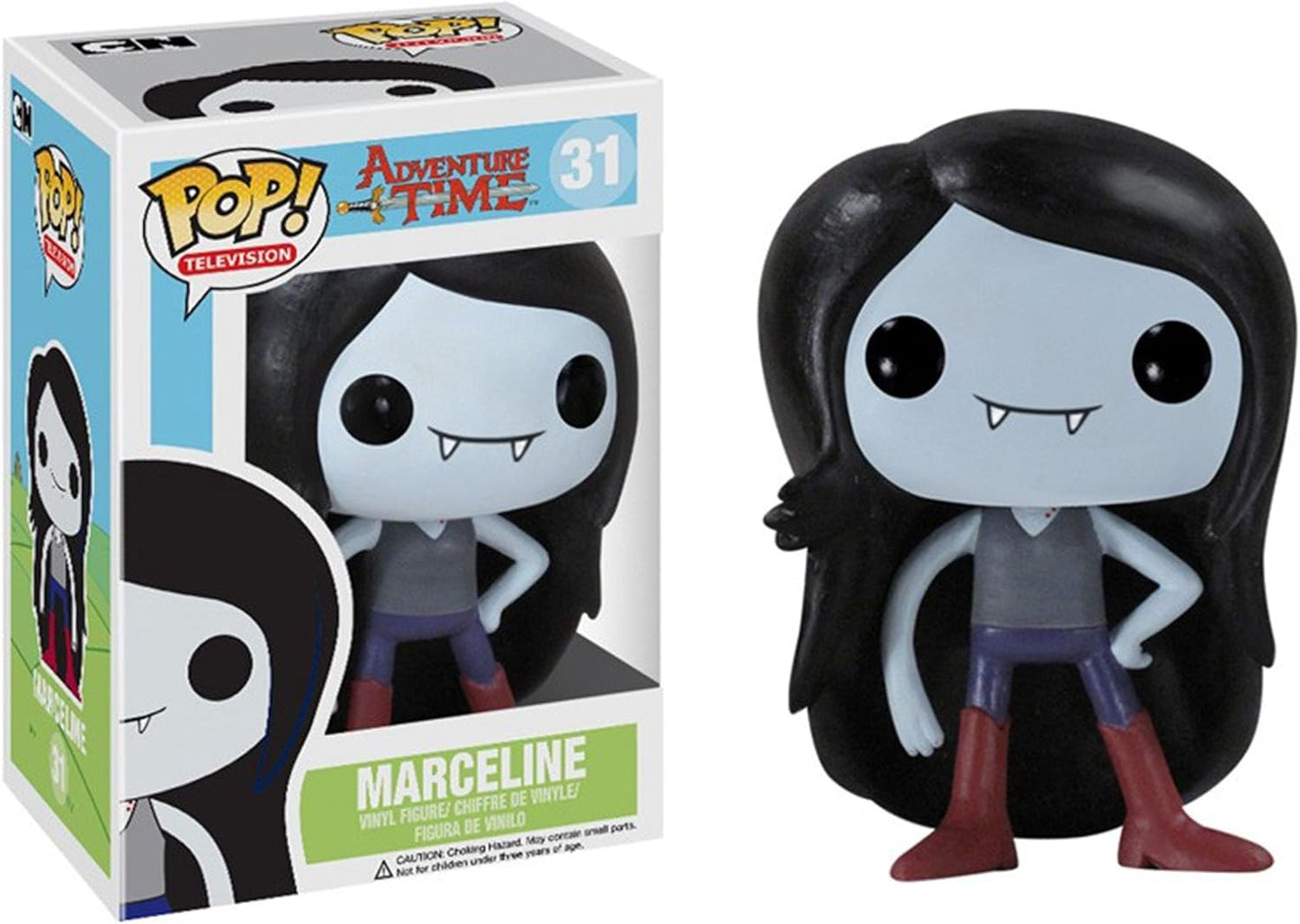 FUNKO POP! Vinyl Television RARE Adventure Time #31 Marceline [VAULTED]