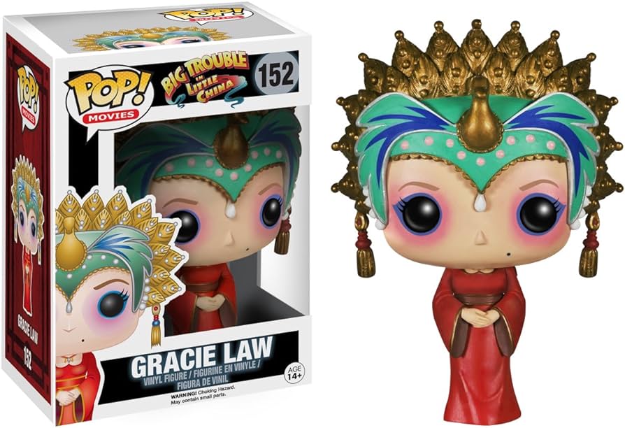 FUNKO POP! Vinyl Movies RARE Big Trouble In Little China #152 Gracie Law [VAULTED]