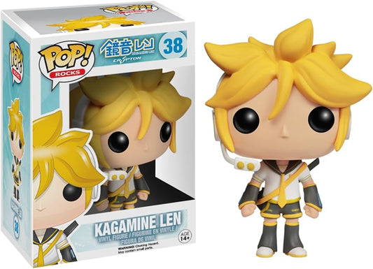 FUNKO POP! Vinyl Rocks RARE #38 Kagamine Len [VAULTED]