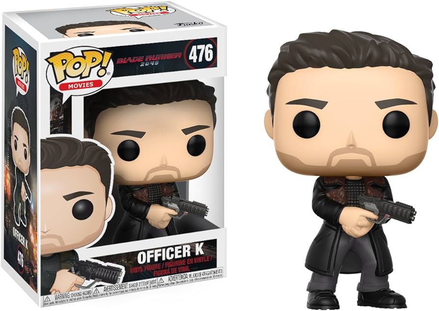 FUNKO POP! Vinyl Movies RARE Blade Runner 2049 #476 Officer K [VAULTED]