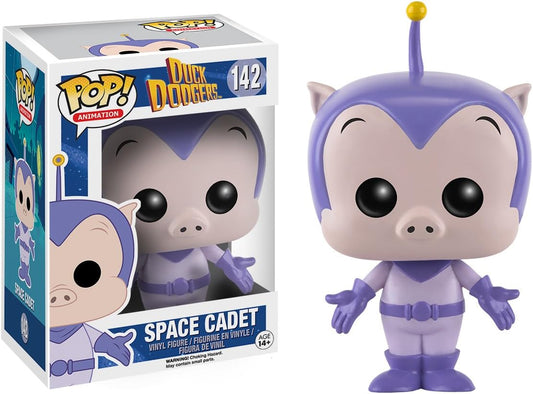 FUNKO POP! Vinyl Animation RARE Duck Dodgers #142 Space Cadet [VAULTED]