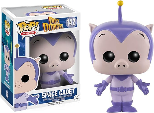 FUNKO POP! Vinyl Animation RARE Duck Dodgers #142 Space Cadet [VAULTED]