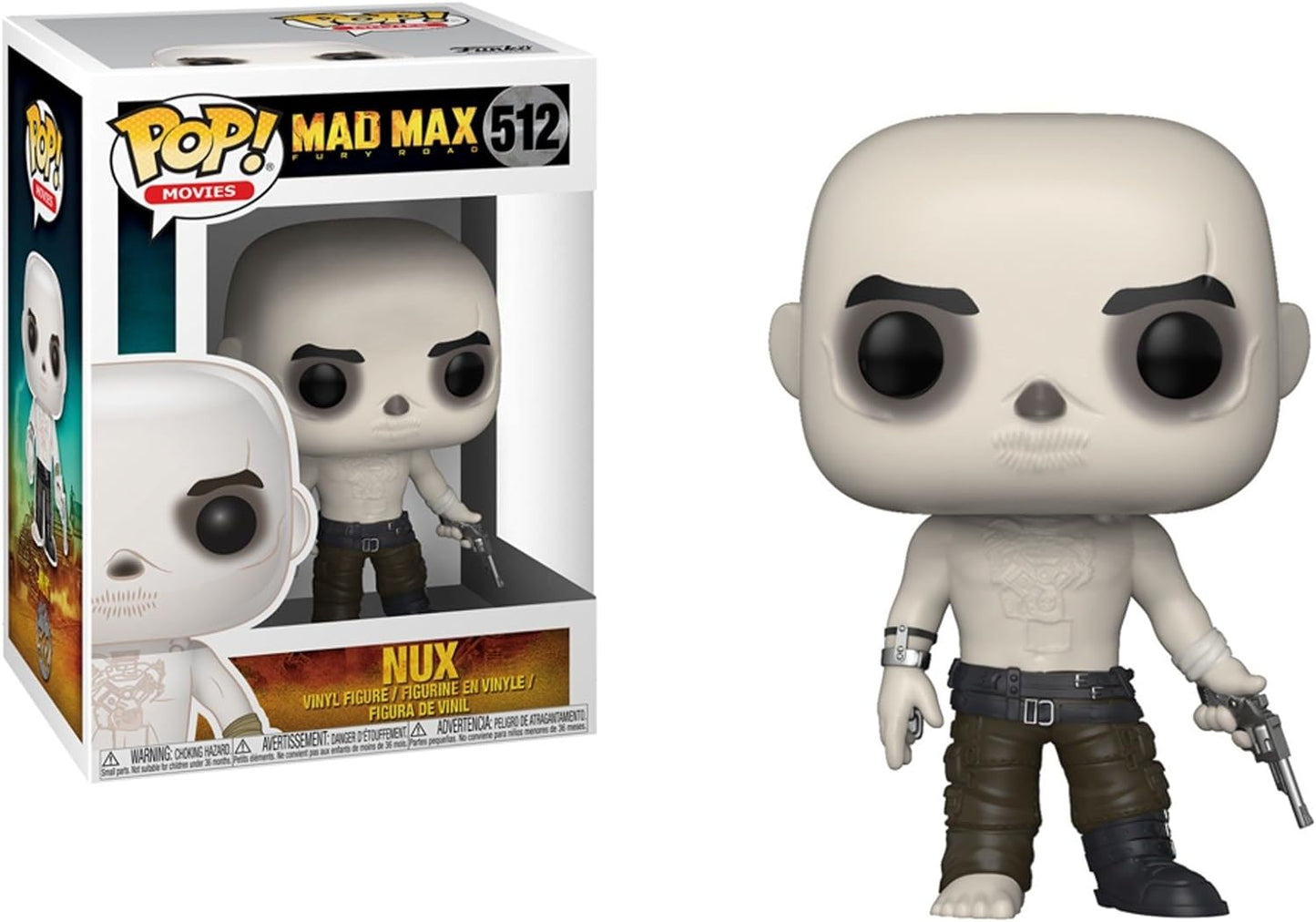 FUNKO POP! Vinyl Movies RARE Mad Max #512 Nux [VAULTED]