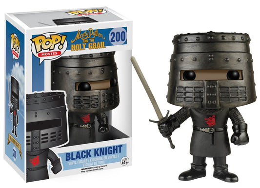 FUNKO POP! Vinyl Movies RARE Monty Python And The Holy Grail #200 Black Knight [VAULTED]