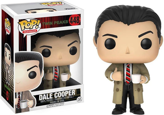 FUNKO POP! Vinyl Television RARE Twin Peaks #448 Dale Cooper [VAULTED]