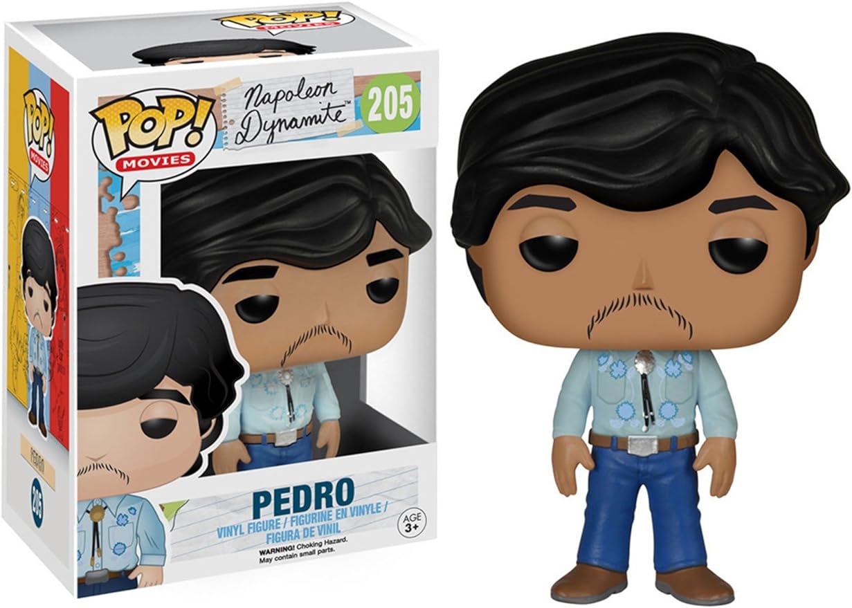 FUNKO POP! Vinyl Movies RARE Napoleon Dynamite #205 Pedro [VAULTED]