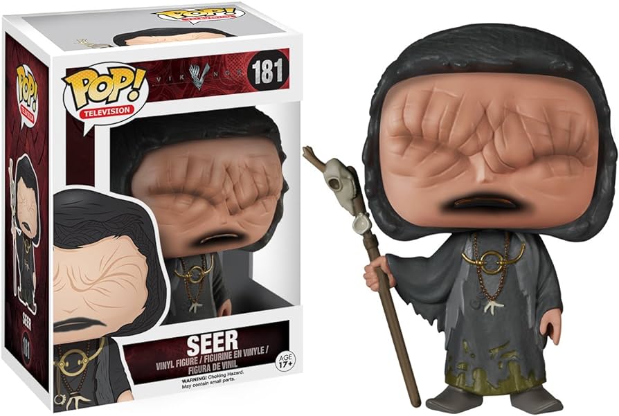 FUNKO POP! Vinyl Television RARE Vikings #181 Seer [VAULTED]