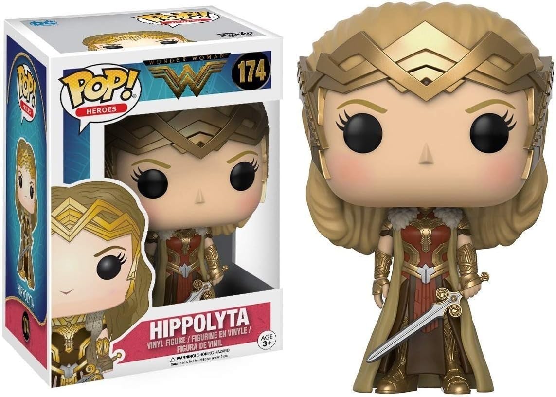 FUNKO POP! Vinyl Heroes RARE Wonder Woman #174 Hippolyta [VAULTED]