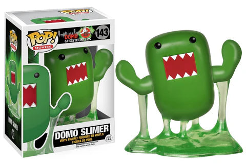 FUNKO POP! Vinyl Movies RARE Domo Ghostbusters #143 Domo Slimer [VAULTED]