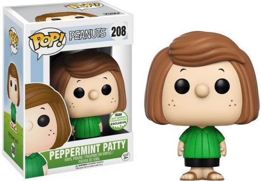 FUNKO POP! Vinyl RARE Peanuts #208 Peppermint Patty [Spring Convention] [VAULTED]