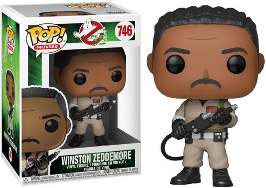 FUNKO POP! Vinyl Movies RARE Ghostbusters #746 Winston Zeddemore [VAULTED]